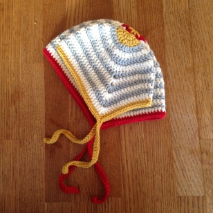 Scandi-inspired baby hat